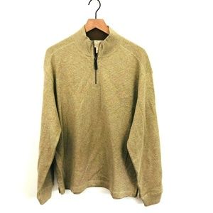 NWT! Jos A Bank 1/4 Zip Pullover Sweater
